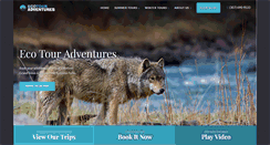 Desktop Screenshot of jacksonholewildlifetours.com